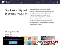 Hotpot.ai: AI image generator, AI headshots, and other AI tools to spark creativity and productivity