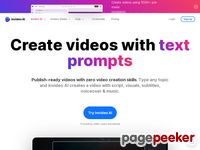 Invideo AI - Turn ideas into videos - AI video creator 