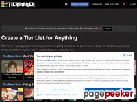 Tier List Maker for Everything