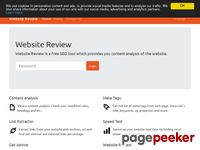 Website Review free seo tool